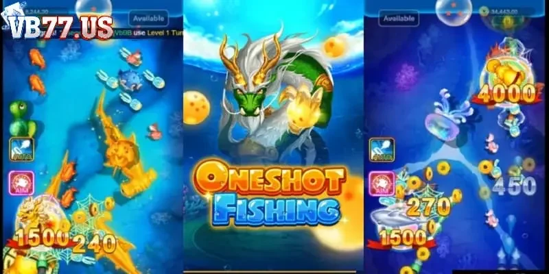 Bắn cá oneshot VB777 - Tựa game bắn cá hấp dẫn số 1 hiện nay 5 Bắn cá oneshot VB77