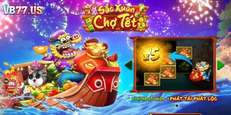 Chợ tết VB777 - Tựa game nổ hũ siêu phẩm dịp lễ tết 2 Giới thiệu sơ lược về game chợ tết VB77