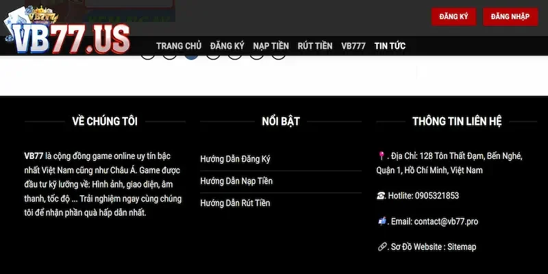 Tìm hiểu về đăng nhâp VB77