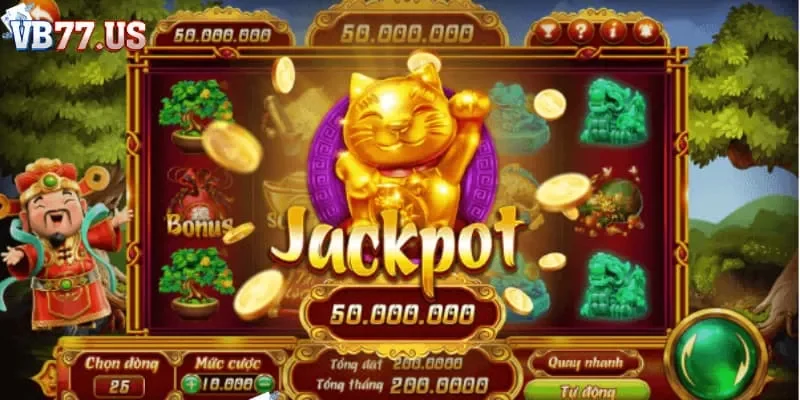 mèo chiêu tài VB77 Chương trình về ưu đãi luôn ngập tràn