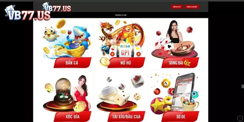 Những ưu điểm khi rút tiền tại VB77